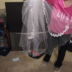 One of a kind hand beaded plus size wedding dress